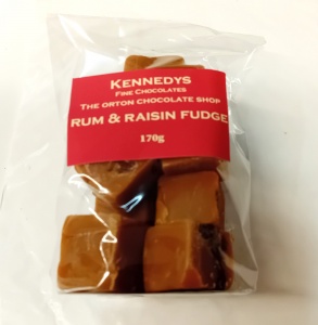 Rum & Raisin Fudge 170g