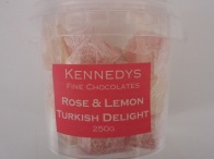 Turkish Delight (Rose & Lemon)  250g Bag