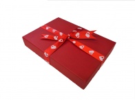 Red Rigid Box with 12 Chosen Chocolates 170g